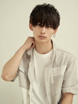 エンタク 新宿三丁目店(enntaku) マロンベージュ/Aライン/かきあげ/くすみカラー[新宿三丁目]