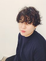 モロコ 神保町 九段下店(moloco)&nbsp;ニュアンスマッシュパーマミントグレージュ【神保町/九段下】