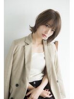 ミエルヘアーエスト 新宿店(mielhair est)&nbsp;外ハネがかわいい☆レイヤーミディ【新宿】