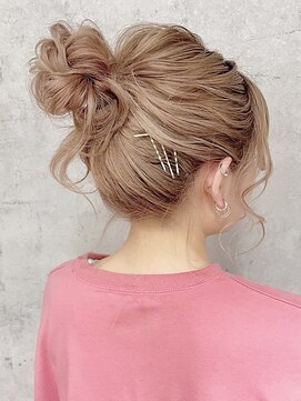 ブロッサム 上福岡店(Blossom) ミルクティーベージュ/ ヘアアレンジ/[上福岡]