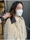 【恵比寿ro-ro】イルミナx前髪xココアブラウンxフリンジウェーブ