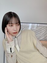 ウユ(uyu)&nbsp;ミニボブ、ミントベージュ