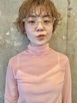 アンリ(Henri)&nbsp;【かしむらゆうか】柔らかベージュ/ニュアンスパーマ/ショート