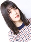 大人可愛い20代30代40代小顔 暗めカラー G2
