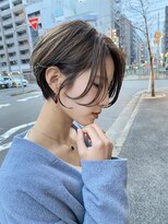 イオエ(ioe)&nbsp;イメチェン/外ハネボブ/ワイドバング/ブルーブラック/美髪