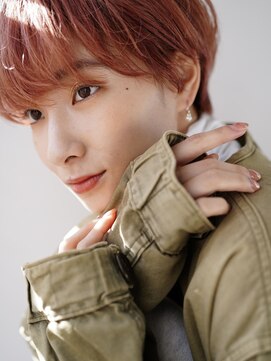 アミリ 代官山(AmiLi) デザインカラー/オリーブベージュ/ウエットヘア【代官山】