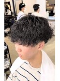 波巻きスパイラルパーマ