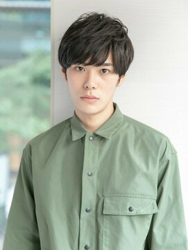 アフロディーテ ギンザ 秋葉原店(APHRODITE GINZA) ダークアッシュ/アッシュブラック/カルマパーマ/ショート/秋葉原