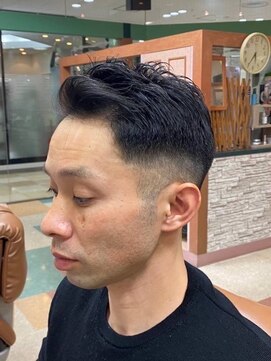 アポロカットステージ 相模大野店 アップバング/ツーブロックマッシュ<理容室>[メンズ/相模大野]