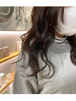 ベーシス(Basis) 【Basis福田】顔周りウルフ×チョコレートブラウン