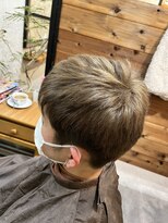 ポルコ(porco.)&nbsp;メンズカットダブルカラーハニーベージュ[Porco.]