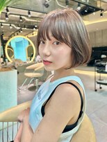 ロンドブルーム 天神大名店(Lond Bloom) 10代20代30代ショートボブ丸みショート髪質改善似合わせカット