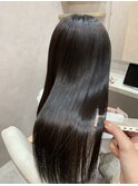 髪質改善×ストレート