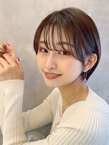 トルネード(TORNADO) チョコレートブラウン×丸みショート ニュアンスカラー S63