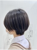 束感丸みショート
