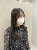 2段レイヤーカット×ロングヘア