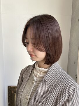 クーナバイトマト 横浜(Cuna by TOMTO) 【KANO】ボブ    切りっぱなし   韓国風