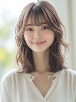 アルトリスト(Altruist Aging×HAIR&SPA)&nbsp;★ダークアッシュ大人ガーリーボブ着物ミディアムレイヤーカット