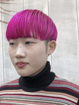 キジ(KIJI) pink hair