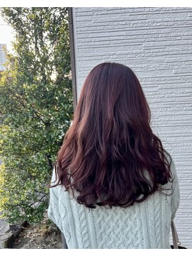 パッション 長町南店(PASSION) ゆるふわデジタルパーマ×オレンジブラウン