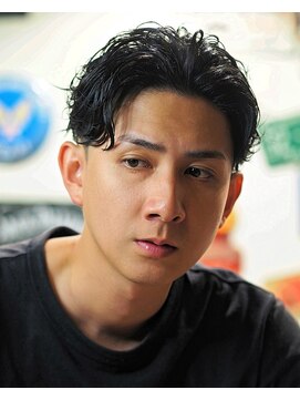 ヘアーズコレクショングッドクラブ(GOOD CLUB) 令和のオールバックスタイル