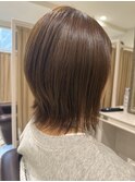 外ハネウルフボブ