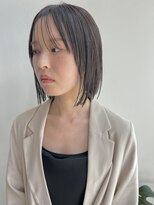 パースラヴ(PERS'LOV)&nbsp;切りっぱなしボブミニボブ前下がりボブ結べるボブ