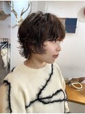 ショートウルフパーマ