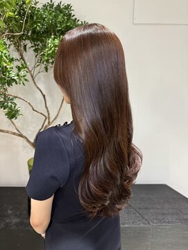 サルファ ヘアデザイン 名古屋 丸の内(S.ALPHA HAIR DESIGN) グレージュ切りっぱなしボブ前髪ありミニボブミルクティベージュ