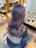 ネオリーブ チロル 横浜西口店(Neolive CiroL.)&nbsp;艶髪/シアーパープル/ハイトーンカラー/ダブルカラー【横浜】k