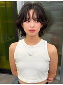 レイヤーボブ　顔まわりレイヤー　レイヤーカット