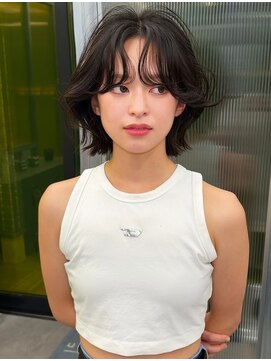 ファムエリア(FEMME AREA) レイヤーボブ 顔まわりレイヤー レイヤーカット