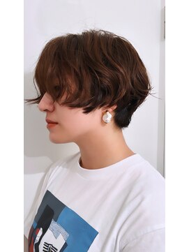 グエンコ(Guenco) mash short × airwave perm