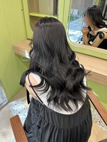 イオエ 西梅田(ioe)&nbsp;ブリーチなしカラー／髪質改善/ミルクティーベージュ/小顔へア