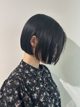 ゼスト 中野店(ZEST) 【ZEST中野/Hikaru】切りっぱなしが可愛い♪ミニボブ
