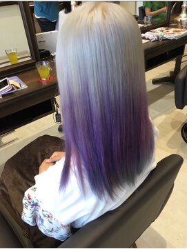ルレーヴ 沖縄糸満店(Le reve) パープルグラデーション［沖縄/糸満/那覇/髪質改善/縮毛矯正]