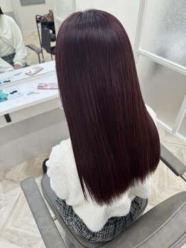 ビオルネ 浦安店(VIE.ORNER) ブリーチなし/ダブルカラー/チェリーブラウン