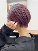 コンパクトショートカット丸みショートくびれショートボブ表参道