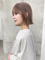 ガーデン 渋谷(GARDEN)&nbsp;大人ガーリーダークアッシュ小顔ヘア似合わせカット