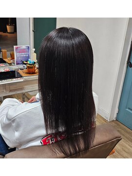 ヘアアトリエ ナイン(hair atelier nine) ヘッドスパ/チェリーレッド/ハイレイヤーウルフ/髪質改善/福島市