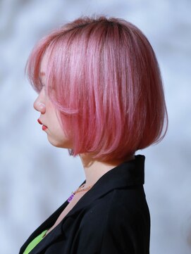 エノア 東京(ENORE) ピンク/ピンクベージュ/ブリーチ/ダブルカラー/ハイトーンカラー