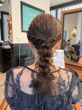 ルナバイルヴェール(LUNA by LeVert) ゆるふわ編みおろし