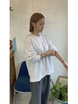 ブリッジヘアー(BRIDGE HAIR)&nbsp;ベージュ ボブ