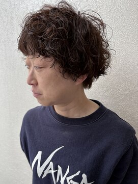 レクタ(recta) 大人30代40代ボリュームアップマッシュパーマスタイル