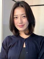 ロンド 銀座(Lond)&nbsp;☆春日☆ニュアンスウルフワンホンレイヤーダークブルーボブ96