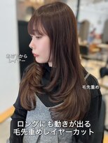 リアン 本厚木(LIAN)&nbsp;レイヤーカットハッシュカットミディアムレイヤー顔まわりカット
