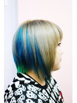 キャンディーシロップ(Candye Syrup)&nbsp;前下がりブルーグリーン