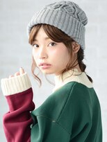 アース オーセンティック 長崎浜町店(EARTH Authentic)&nbsp;ニット帽アレンジ