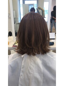 プログレス 国分寺店(PROGRESS) <大澤>外ハネ×ベージュ