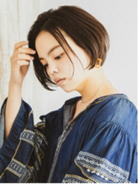 ティファ 二子玉川(Tiffa) 大人かわいい 小顔黒髪ボブ
